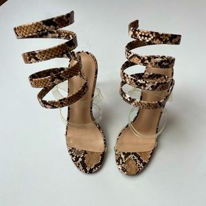 crocodile heels